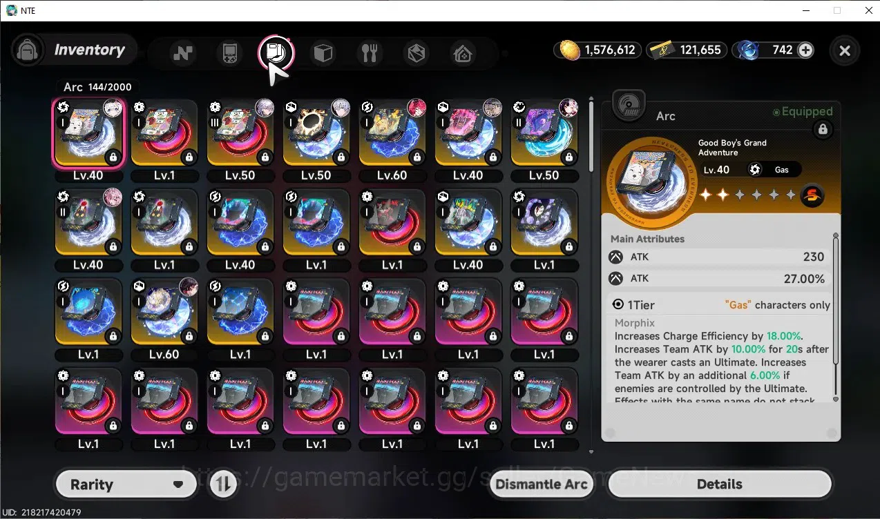 Neverness to Everness Accounts GLOBAL SEA|HL 47|TL 35|8 SSR 3 Limit[(Hotori,Nanal image 17