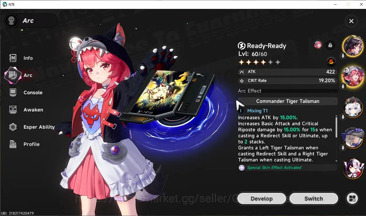 Neverness to Everness Accounts GLOBAL SEA|HL 47|TL 35|8 SSR 3 Limit[(Hotori,Nanal image 6