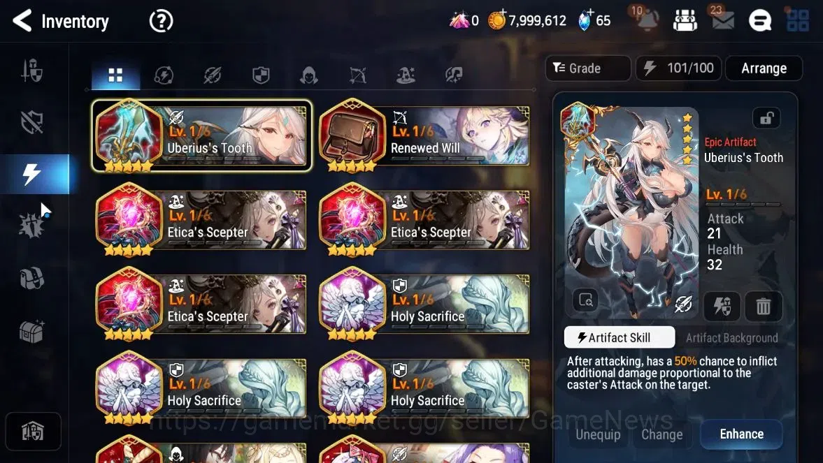Epic Seven Accounts GLOBAL Unverif|New Era|2 ML(NM Luna, BM Haste)+ Se image 17