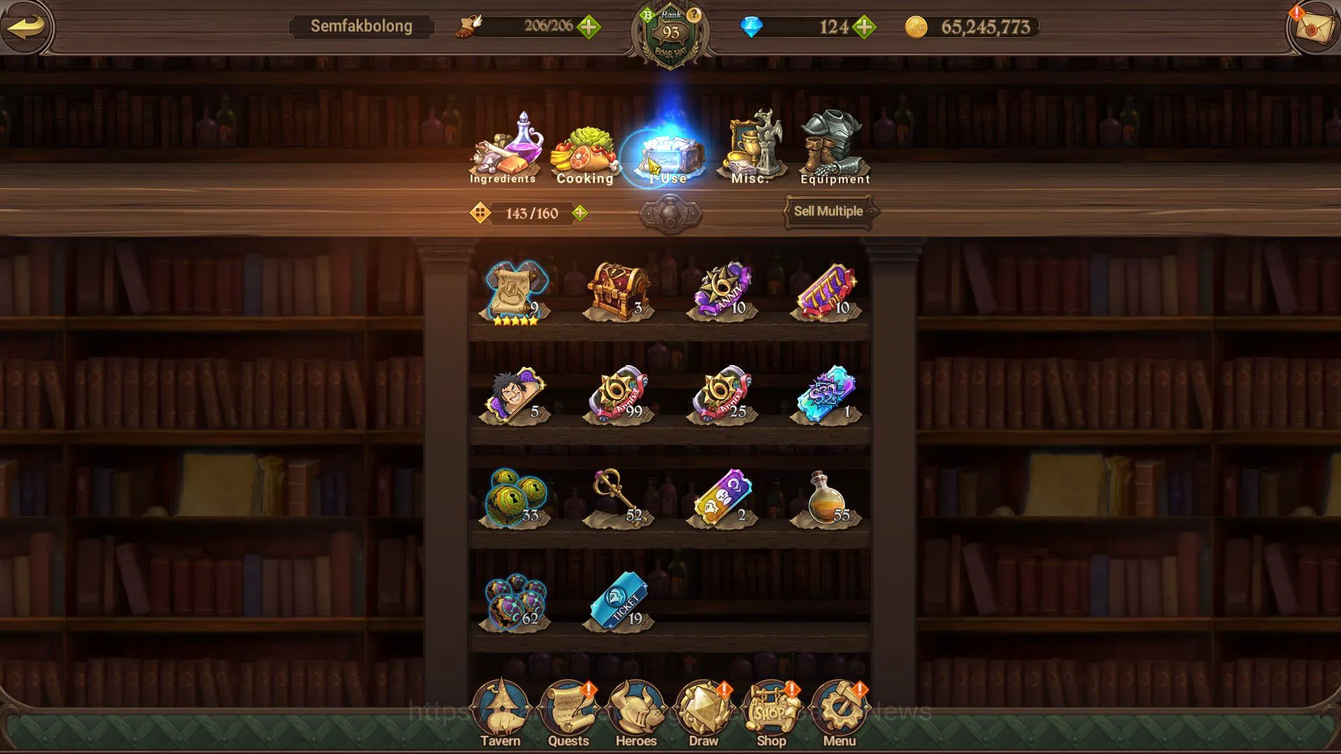 The Seven Deadly Sins: Grand Cross Accounts Midgame Asia|4M CC|124 Dm|1 LR+5 UR+Collab Fire 18