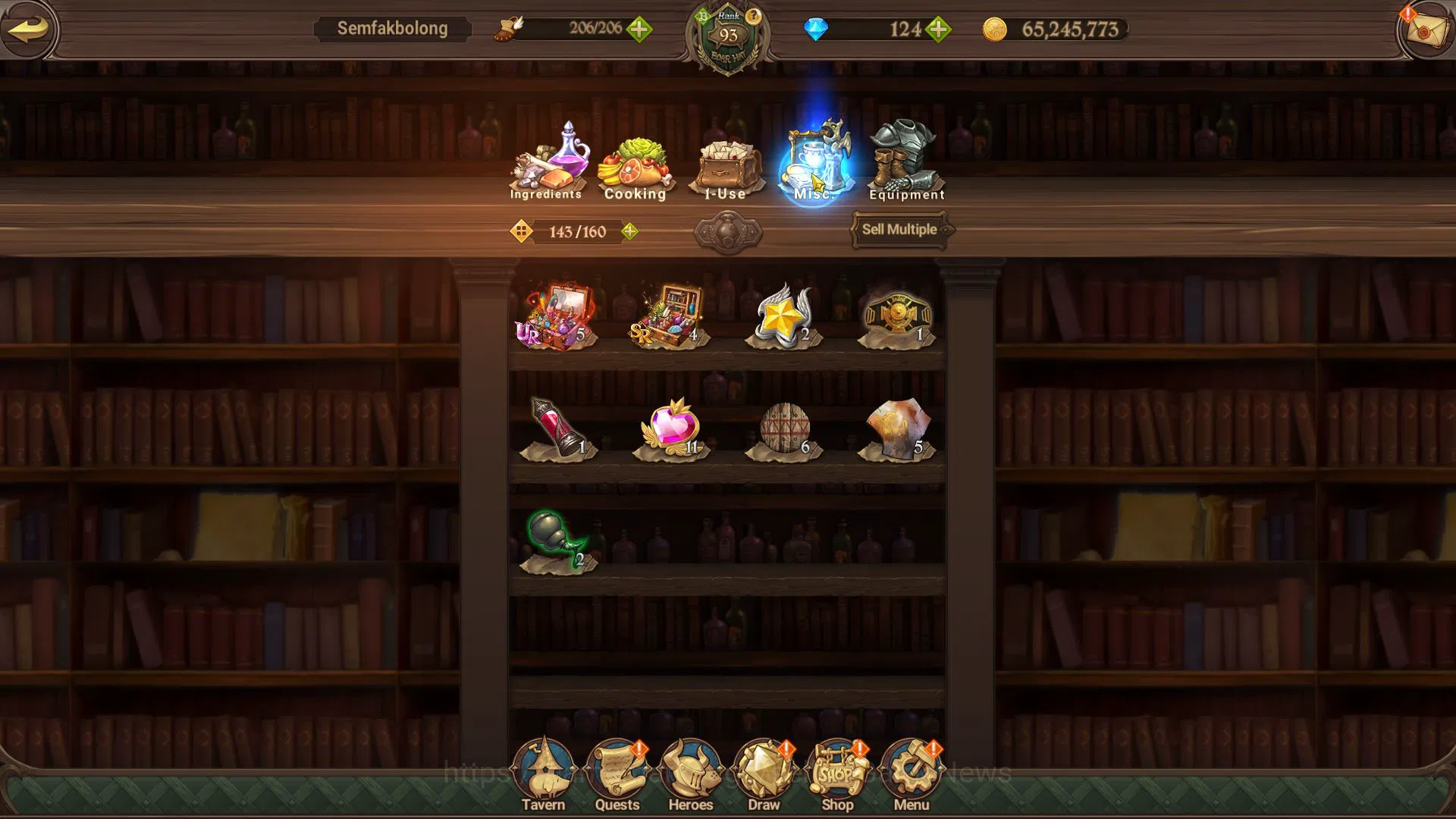 The Seven Deadly Sins: Grand Cross Accounts Midgame Asia|4M CC|124 Dm|1 LR+5 UR+Collab Fire 19