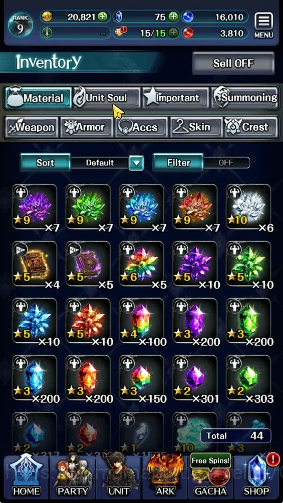 Last Cloudia Accounts GLOBAL|Rank 9|Collab Brave Frontier (Fire God Varg image 11