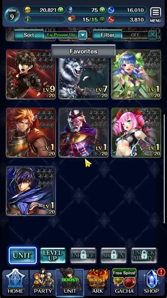 Last Cloudia Accounts GLOBAL|Rank 9|Collab Brave Frontier (Fire God Varg image 2