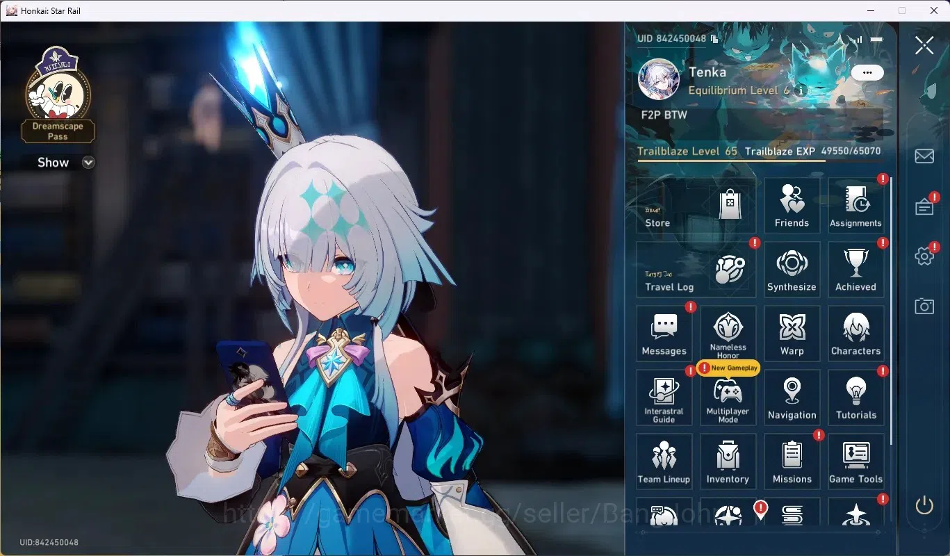 Honkai Star Rail Accounts ASIA|TL 65|11 Limited [Mortenax Blade,Saber,Cerydr image 1