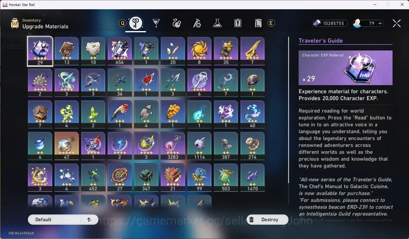 Honkai Star Rail Accounts ASIA|TL 65|11 Limited [Mortenax Blade,Saber,Cerydr image 5