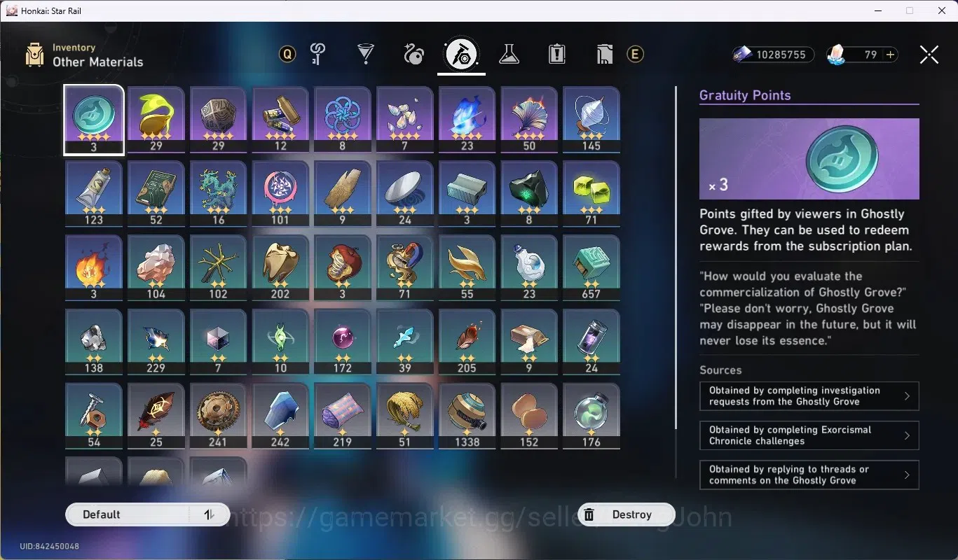 Honkai Star Rail Accounts ASIA|TL 65|11 Limited [Mortenax Blade,Saber,Cerydr image 8