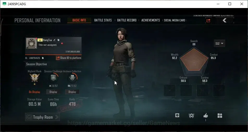 Arena Breakout Accounts MOBILE Lv30|SV 80M|CV 19,8M|SS AKM,QS AKS-74U,ET A image 2