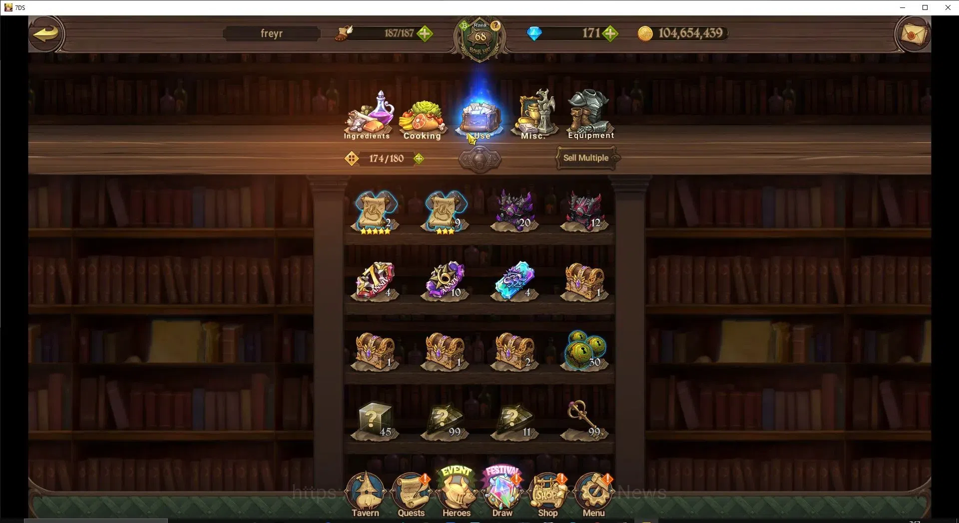 The Seven Deadly Sins: Grand Cross Accounts ASIA|4,1M CC|171 DM+72 LS|7 LR+8 UR+Colab ReZero|S image 19