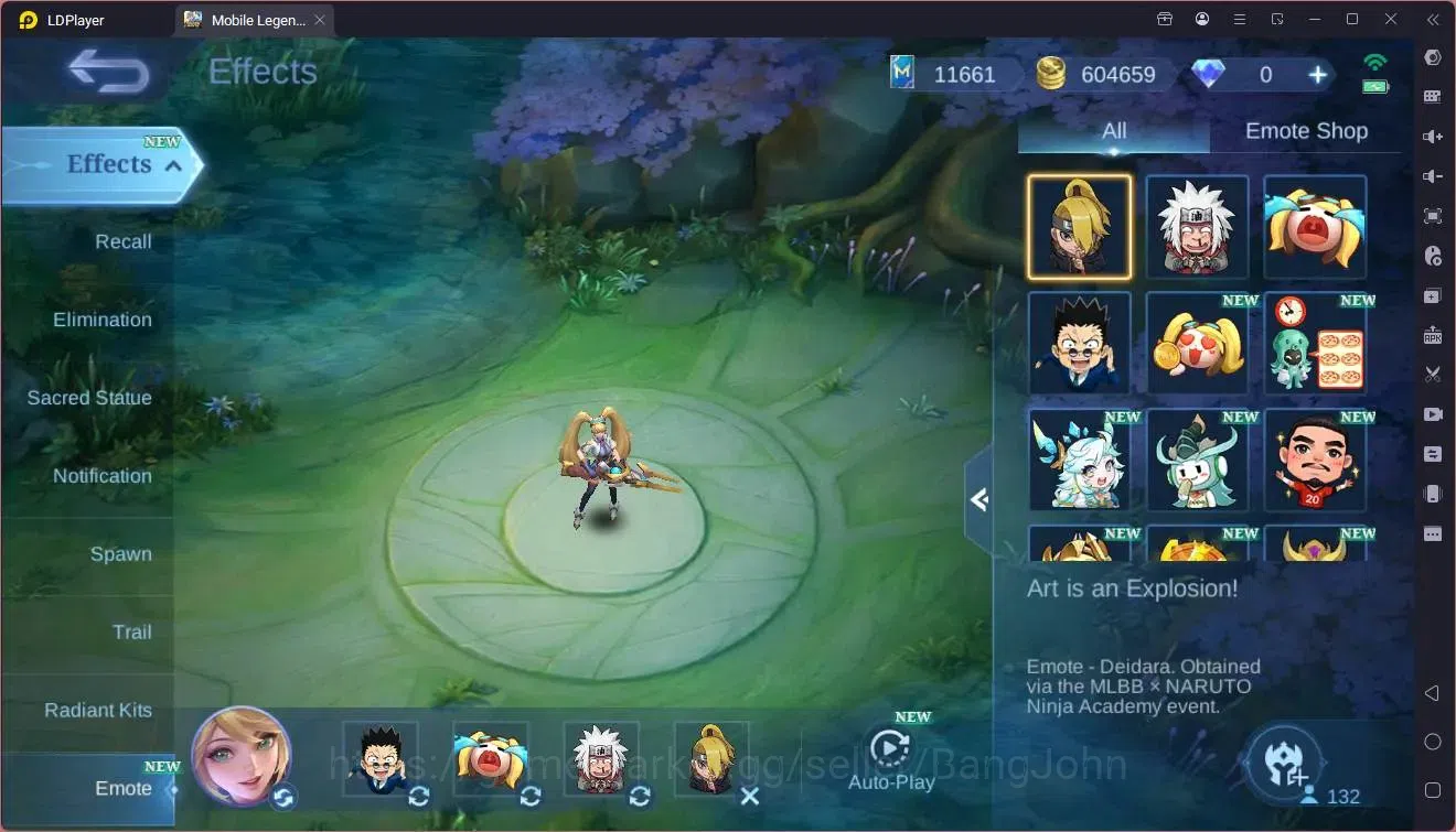 Mobile Legends: Bang Bang Accounts Global|Hero 132 skin 289|Renowned|KOF Karina|CC Na image 17