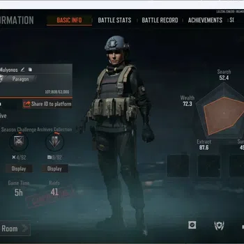 Arena Breakout High Value MOBILE Lvl30|SV 11,1M|CV 8,2M|MORE SKIN,WIRE SET|M image 1