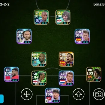 eFootball Accounts High-End Android|PW 3222|BIGT Rodri,Epic SamuelEto'o Ferdinand Puyol Makalele,Shwt DaniOlmo Madison