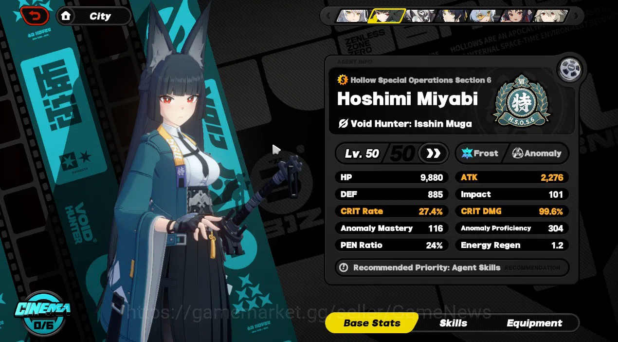 Zenless Zone Zero Accounts ASIA IK 47|S2 Ch4|5 Limited 2 VoidHunter[Miyabi,Yi image 13