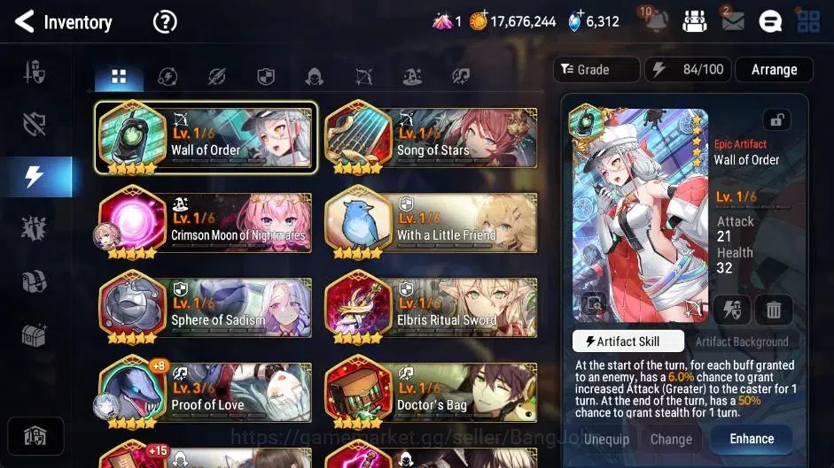 Epic Seven Accounts Global|Best Starter 4 ML(SN Yulha,LW Peira,Arb Vil image 8