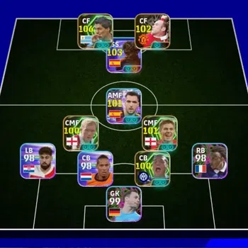 eFootball Accounts Legends & Iconic Players Android|7 Epic Luis Suarez,Wayne Rooney,Steven Gerrard,Paul Scholes|5 Show Time