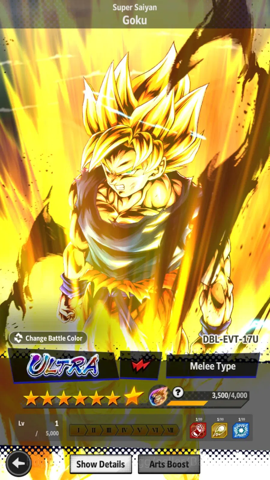 Dragon Ball Legends Accounts Android | Lvl 147|11.7M Total Power|19.1K CC|1 LR| image 2