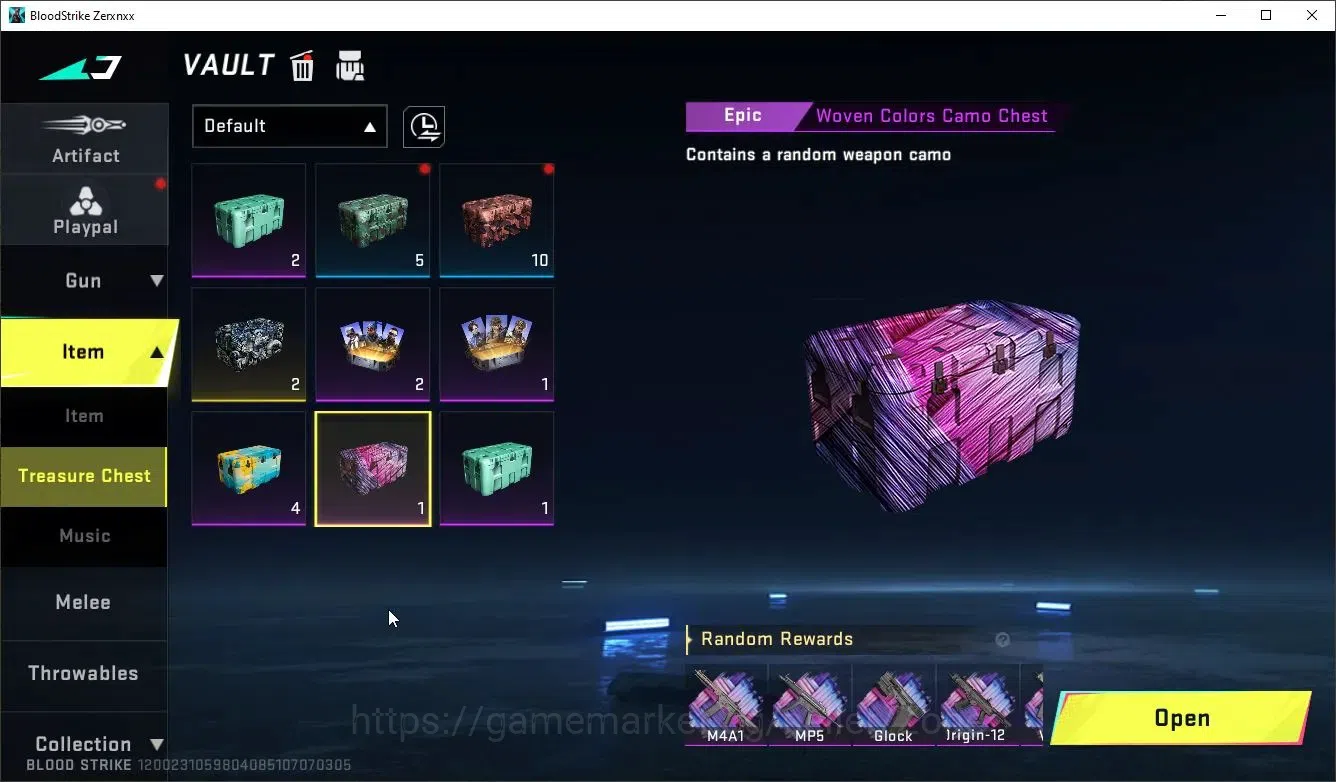 Blood Strike Accounts Asia|Eternal AUG Empyrean L2|3 Legendary Guns|1 Ul image 11