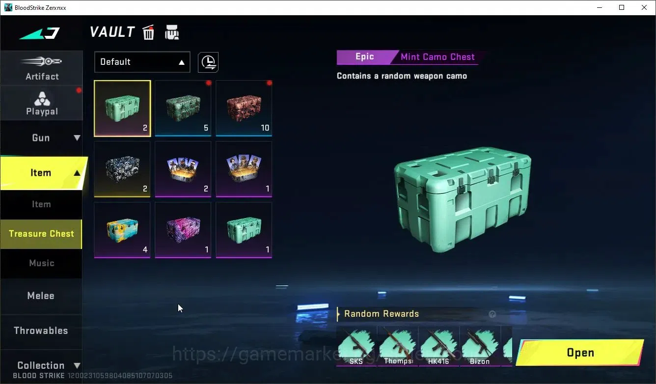 Blood Strike Accounts Asia|Eternal AUG Empyrean L2|3 Legendary Guns|1 Ul image 12