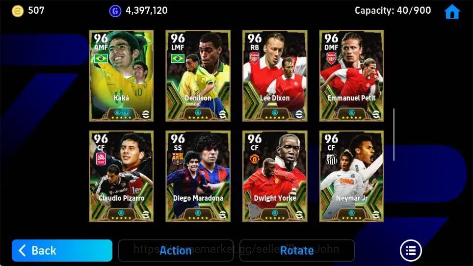 eFootball Accounts Mobile|PW 3182|Legendary Keane|Bigtime Lampard|Epi image 6
