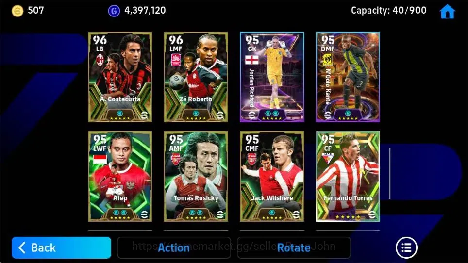 eFootball Accounts Mobile|PW 3182|Legendary Keane|Bigtime Lampard|Epi image 7