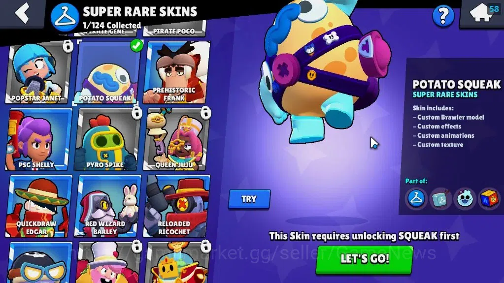 Brawl Stars Accounts 945 Trophy|8k Blings,3k PP|13 Brawlers 1 Max Lvl F image 11