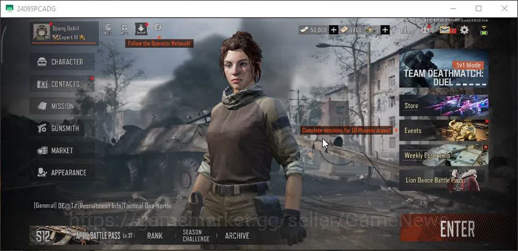 Arena Breakout Accounts MOBILE Lv30|SV 34M|CV 27M| T03 SS,AK-12 GM,Groza S image 1