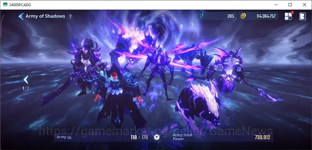 Solo Leveling: ARISE Accounts Lvl 108|3,8M Pwr|Fire,Wind,LightTeam|33 SSR|Liu Zh image 13