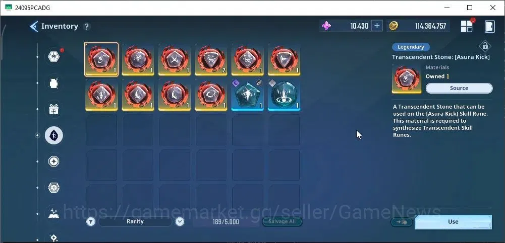 Solo Leveling: ARISE Accounts Lvl 108|3,8M Pwr|Fire,Wind,LightTeam|33 SSR|Liu Zh image 17