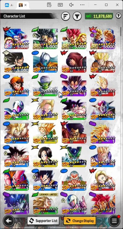 Dragon Ball Legends Accounts Global | Lvl 150|11.8M Total Power|21.2K CC|3 LR|1 image 14