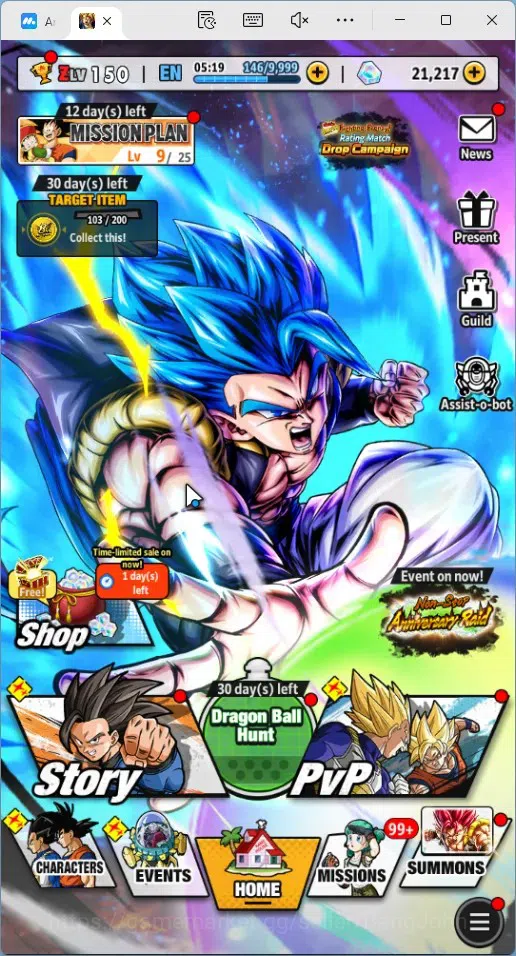 Dragon Ball Legends Accounts Global | Lvl 150|11.8M Total Power|21.2K CC|3 LR|1 image 16