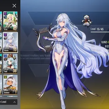 Etheria: Restart Accounts Mid‑Tier ASIA S25|Lv 28|6,5K Cryst|15 SSR|Sharon,Kloss,Plume,Areal,Lingluo,Dokidoki,Kokardi,Etc|1