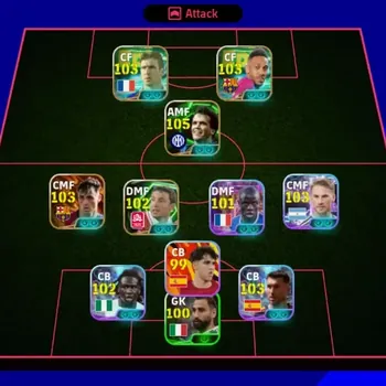 eFootball Accounts Legends & Iconic Players Mobile |PW 3166|BIGT Pedri,Epic Matthaus Cantona Ribery Hazard,Shwt Laporte