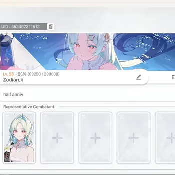 Chaos Zero Nightmare Accounts Global|Lv.55|14 SSR