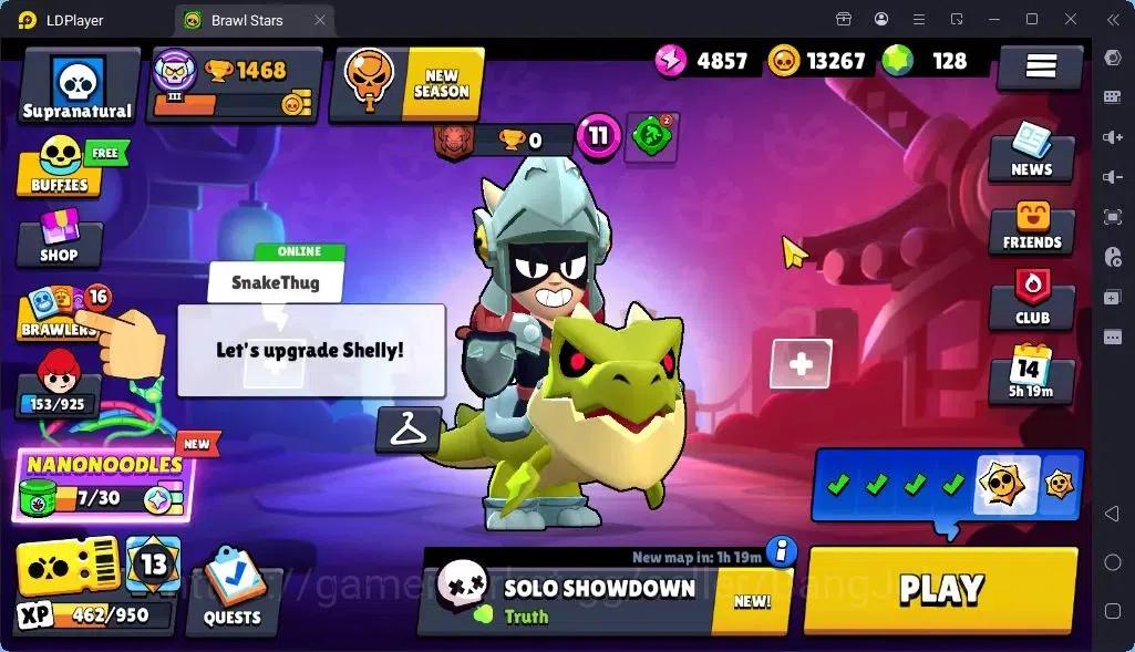 Brawl Stars Accounts Global |Trophy 1468 | Brawler 22, 4 Max | Skins 1 Mythic,5 Epic|Bling 8310|Protect Off|Check SS BRS308B 1
