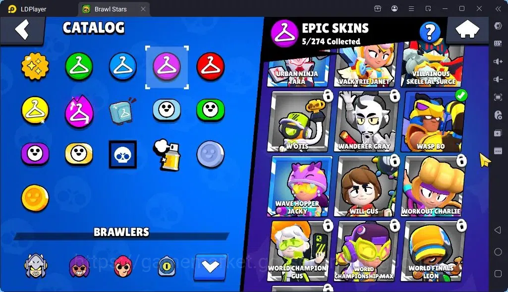 Brawl Stars Accounts Global |Trophy 1468 | Brawler 22, 4 Max | Skins 1 Mythic,5 Epic|Bling 8310|Protect Off|Check SS BRS308B 10