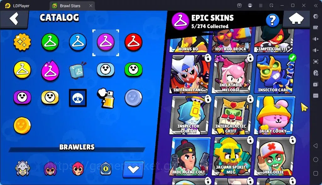 Brawl Stars Accounts Global |Trophy 1468 | Brawler 22, 4 Max | Skins 1 Mythic,5 Epic|Bling 8310|Protect Off|Check SS BRS308B 9