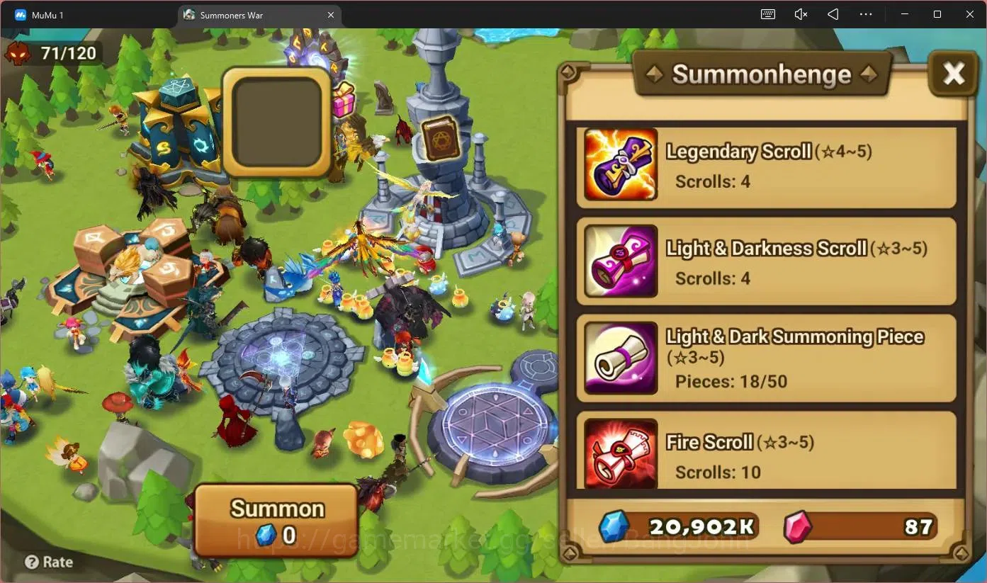 Summoners War: Sky Arena Accounts GLOBAL | NB 5 TESHAR,Starter Gacha 115 12Y+160 11Y image 4