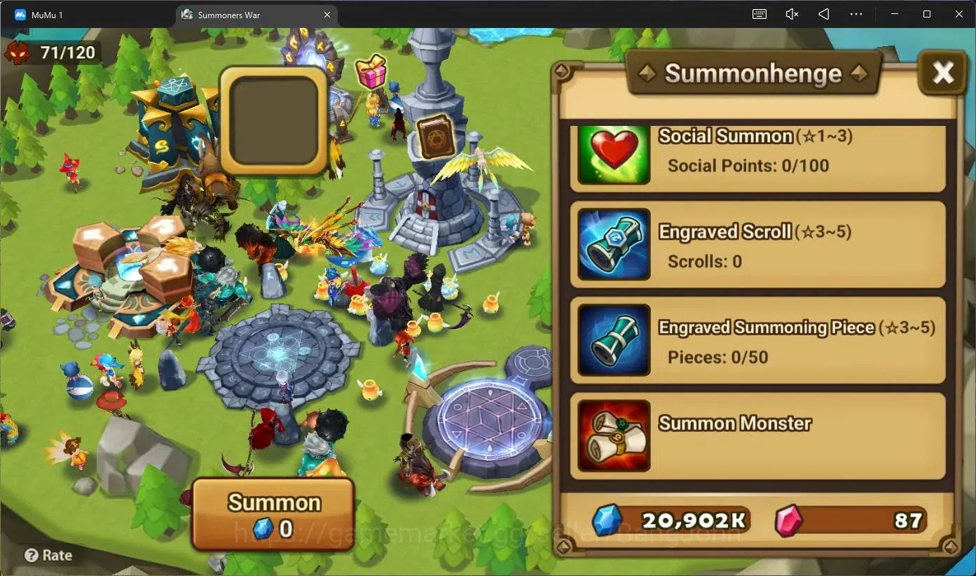 Summoners War: Sky Arena Accounts GLOBAL | NB 5 TESHAR,Starter Gacha 115 12Y+160 11Y image 6