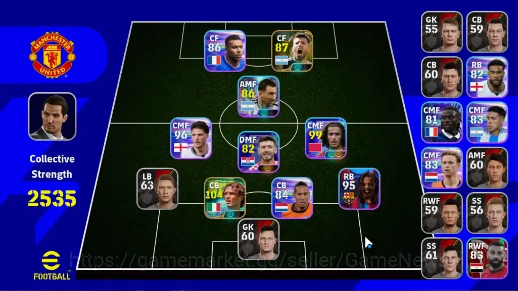 eFootball Accounts Legends & Iconic Players Android | 2 Epic Paulo Maldini,Sergio Aguero | 2 Show Time Ayyoub Bouaddi,Lionel 1