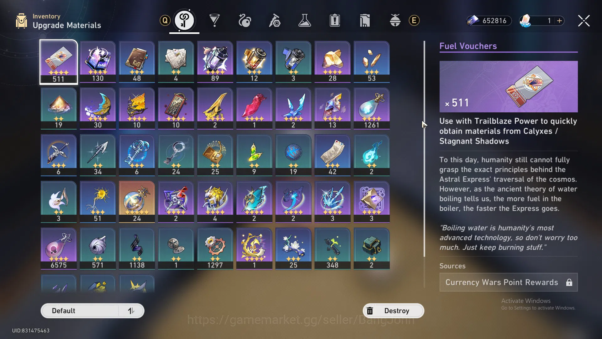 Honkai Star Rail Accounts ASIA TL62|10 Limit|Feixiao+Sign|Robin|Topaz|Aventu image 7