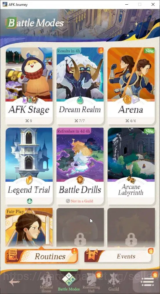 AFK Journey Accounts GLOBAL S455|Ready Gacha|6 Hero Selector|25 S Char[ image 14