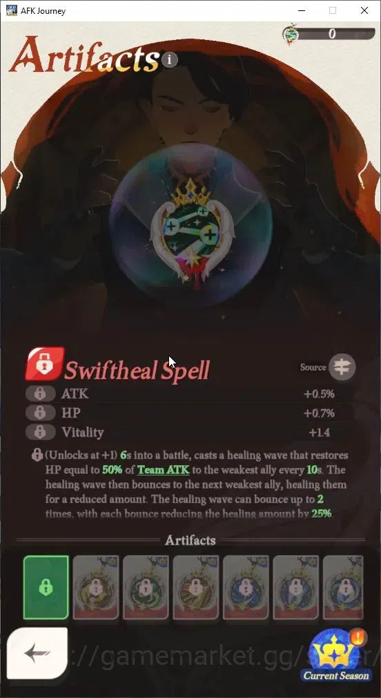 AFK Journey Accounts GLOBAL S455|Ready Gacha|6 Hero Selector|25 S Char[ image 4