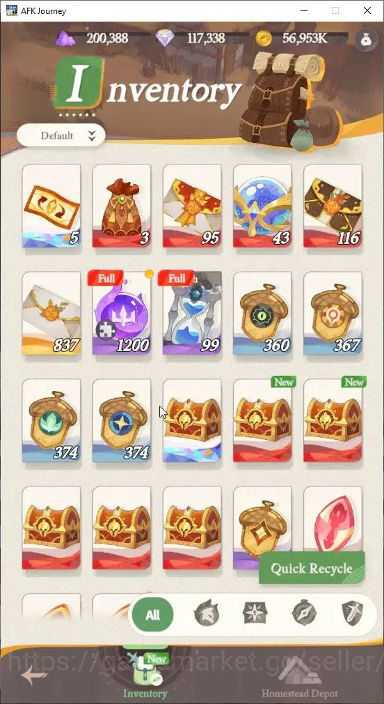 AFK Journey Accounts GLOBAL S455|Ready Gacha|6 Hero Selector|25 S Char[ image 7