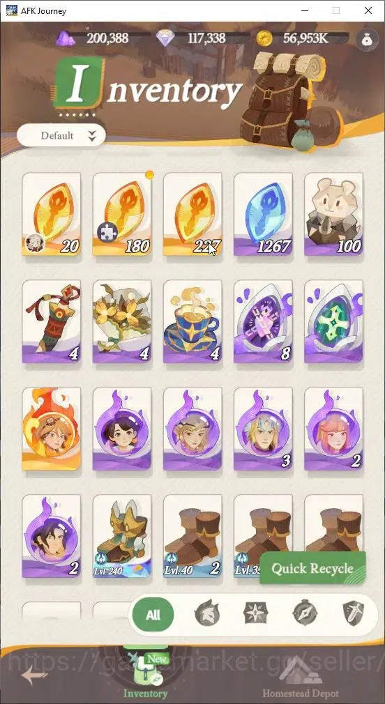 AFK Journey Accounts GLOBAL S455|Ready Gacha|6 Hero Selector|25 S Char[ image 8