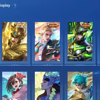Honor of Kings Accounts Rare Skin Global|109H 87S|1 Saint Seiya|2 Legend|GM Skins|1 DanDaDan Daji|1 Worldly Haya|EWC