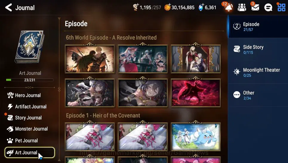 Epic Seven Accounts GLOBAL Unverif|7 ML(E Ilynav,NM Luna,C Pavel,Etc)+ image 18