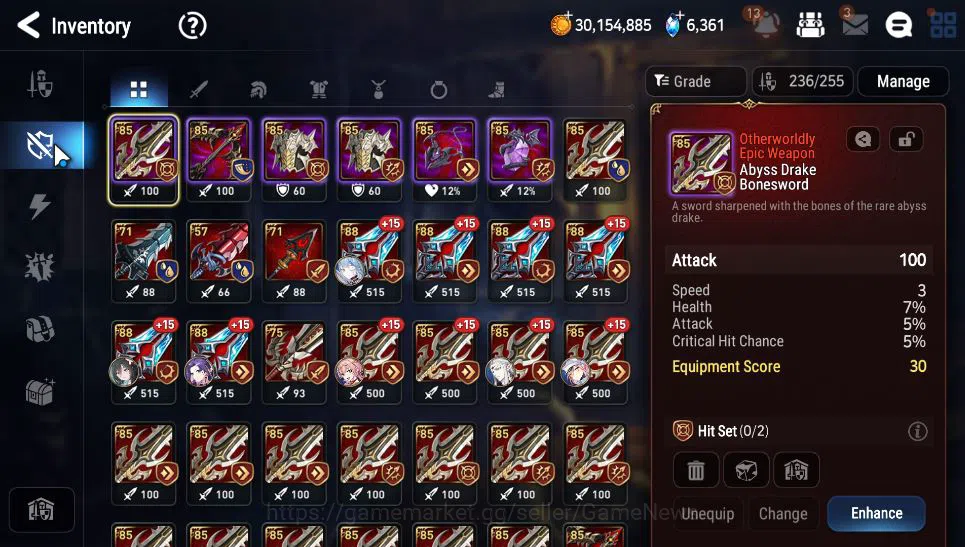 Epic Seven Accounts GLOBAL Unverif|7 ML(E Ilynav,NM Luna,C Pavel,Etc)+ image 9