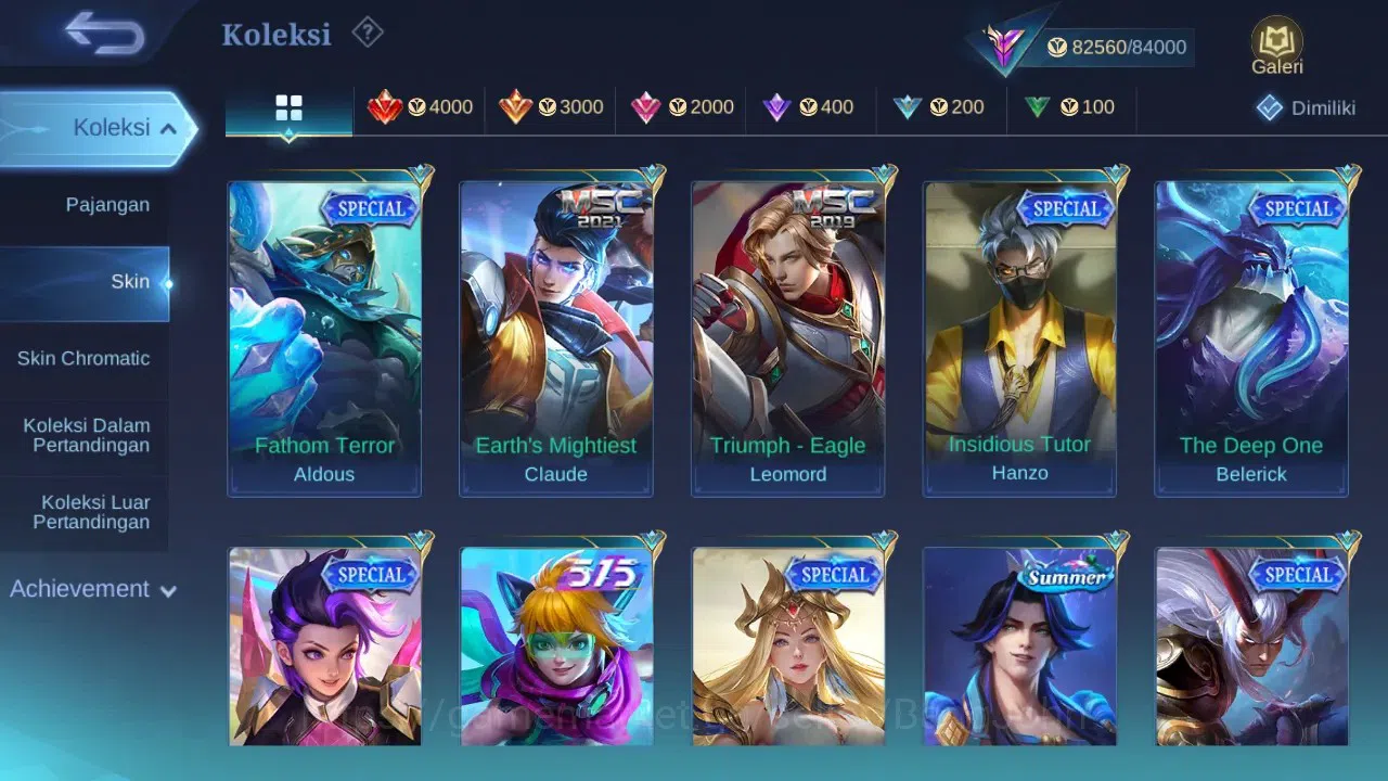 Mobile Legends: Bang Bang Accounts Global | Skin 333 | Spec EXP | Soulvessel Benned | image 18