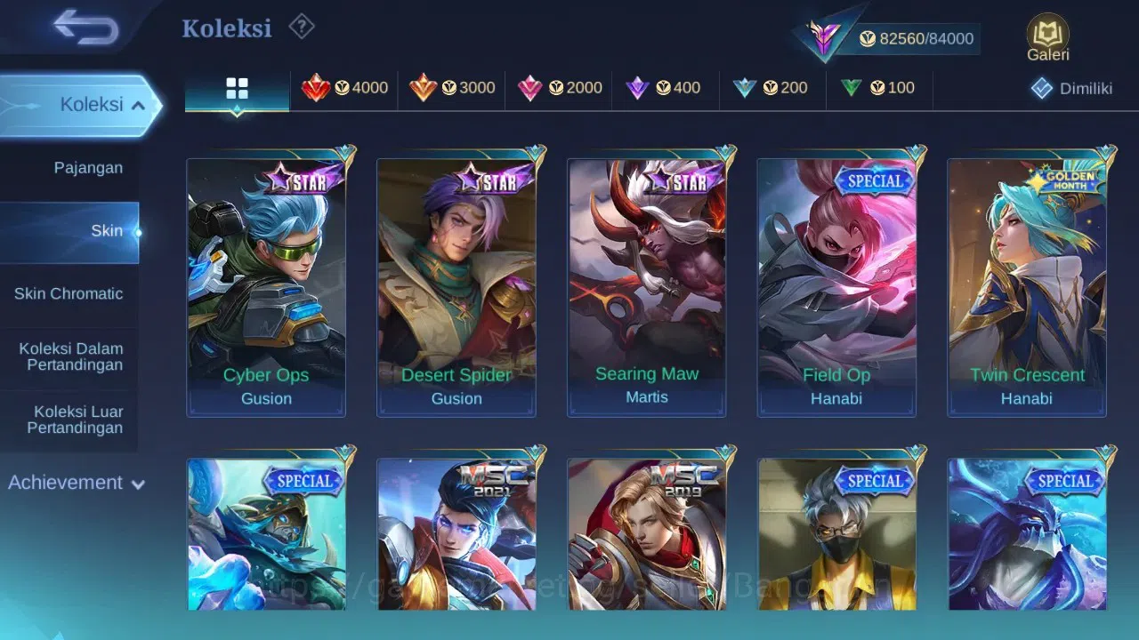 Mobile Legends: Bang Bang Accounts Global | Skin 333 | Spec EXP | Soulvessel Benned | image 19