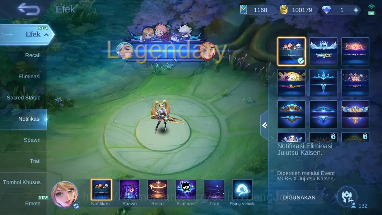 Mobile Legends: Bang Bang Accounts Global | Skin 333 | Spec EXP | Soulvessel Benned | image 7