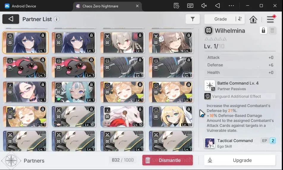 Chaos Zero Nightmare Accounts ASIA Lv55|9 SSR[(HeidemarieM5,Diana,Narja,Mei Lin, image 10